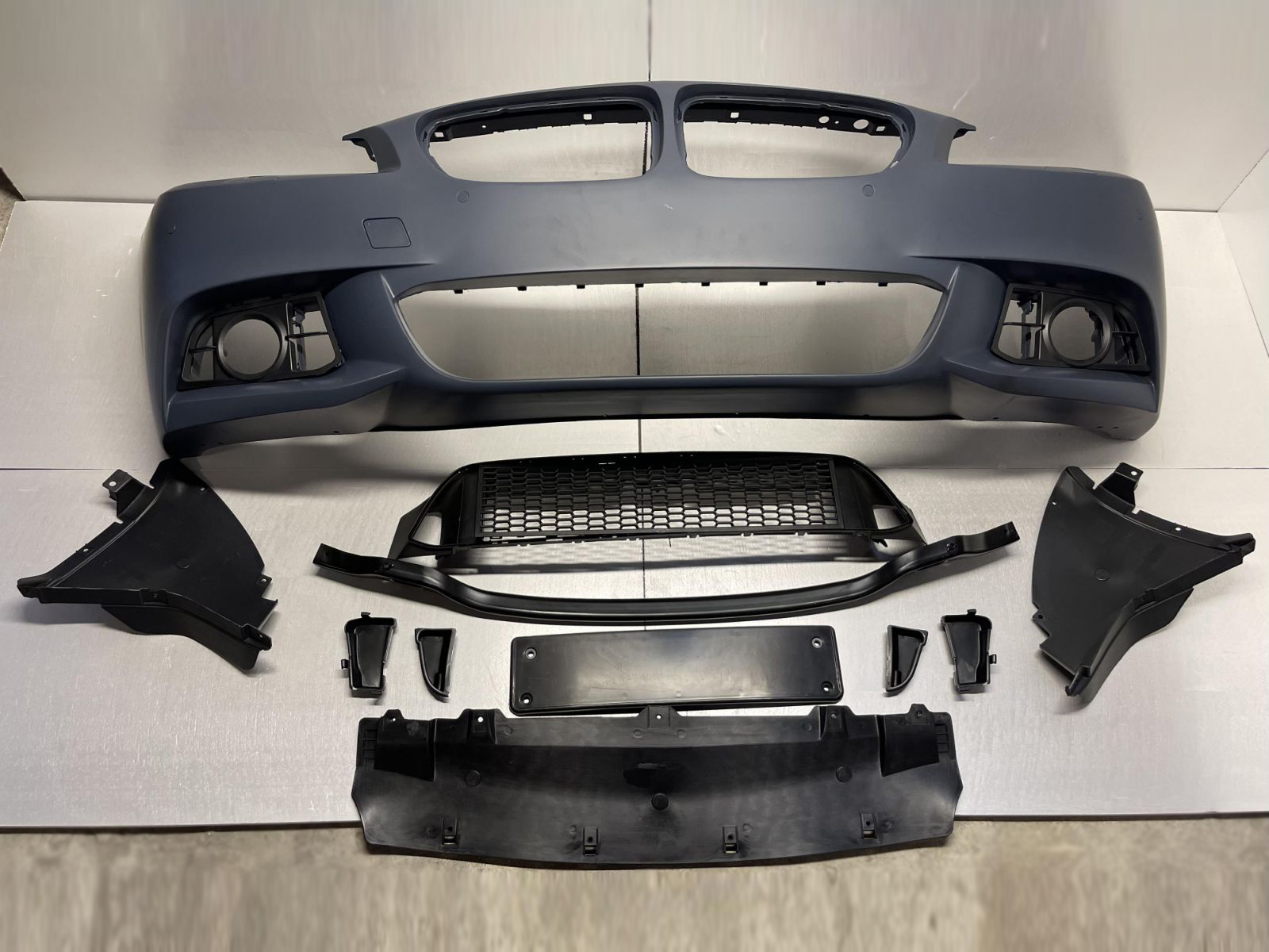 BMW 5 Series F10 Facelift (2014-2017) Front Bumper M-Tech Style